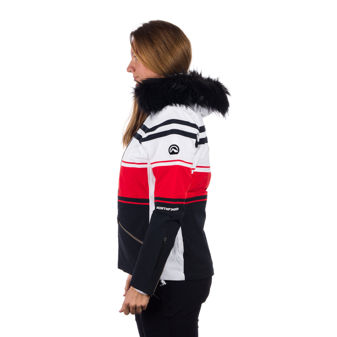 BU-4792SNW women's jacket ski insulated trendy full pack WERTINELA