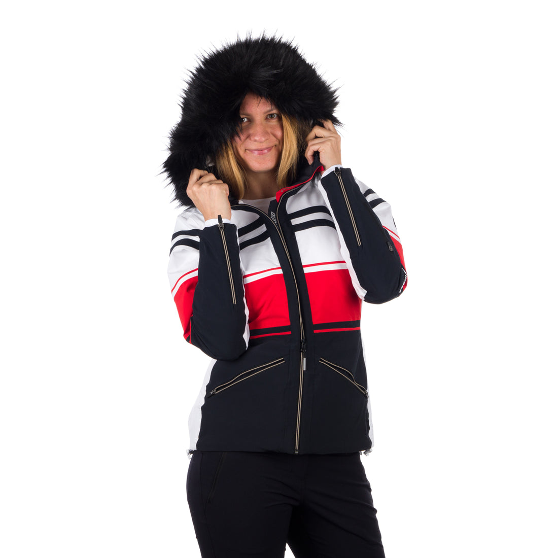 BU-4792SNW women's jacket ski insulated trendy full pack WERTINELA