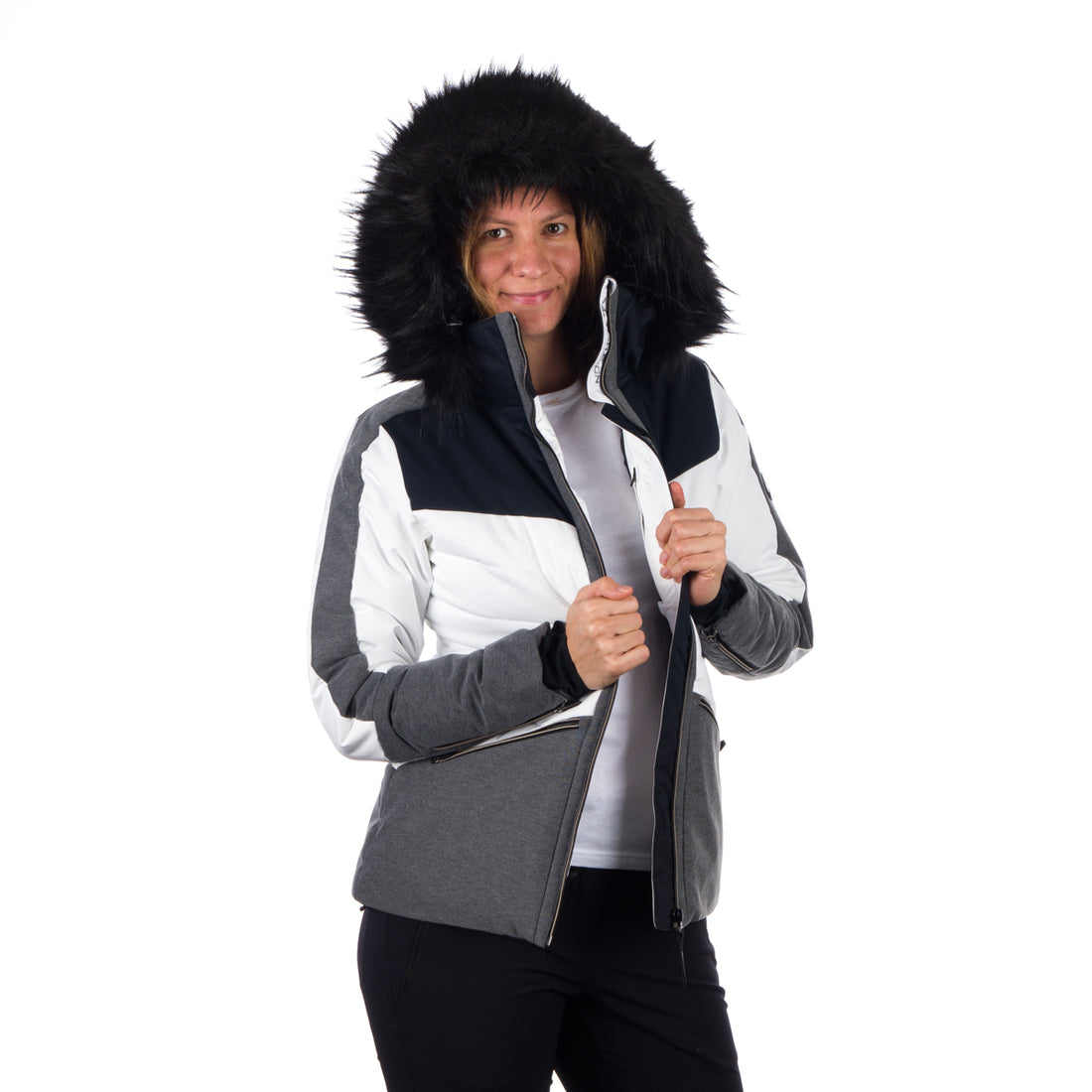 BU-47941SNW women's jacket ski insulated full pack DREWINESTA