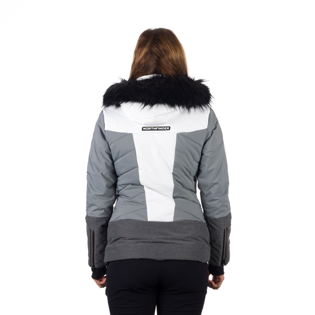 BU-47941SNW women's jacket ski insulated full pack DREWINESTA