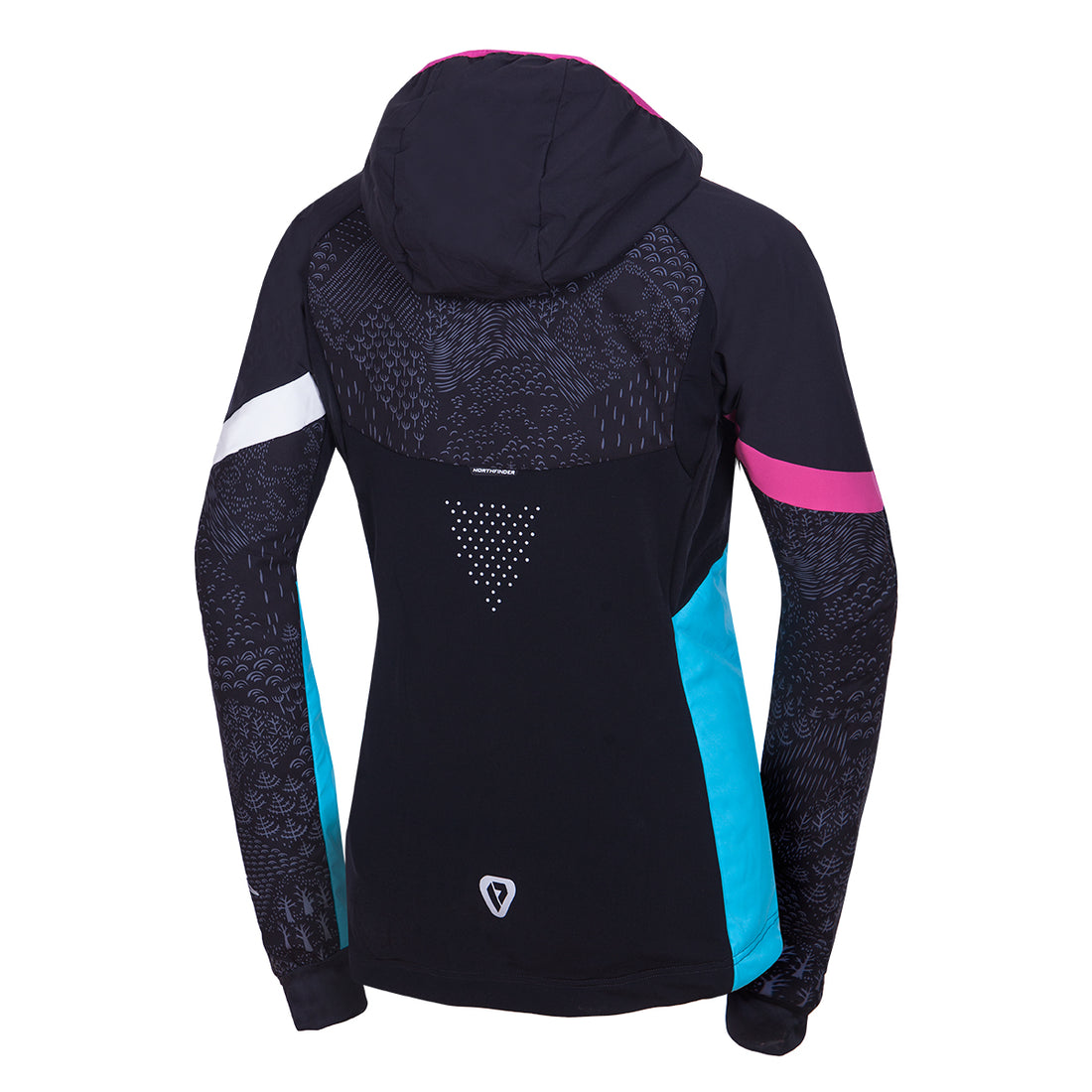 BU-48072SKP women´s ski-touring jacket thermal padded Primaloft down blend  ROHACE