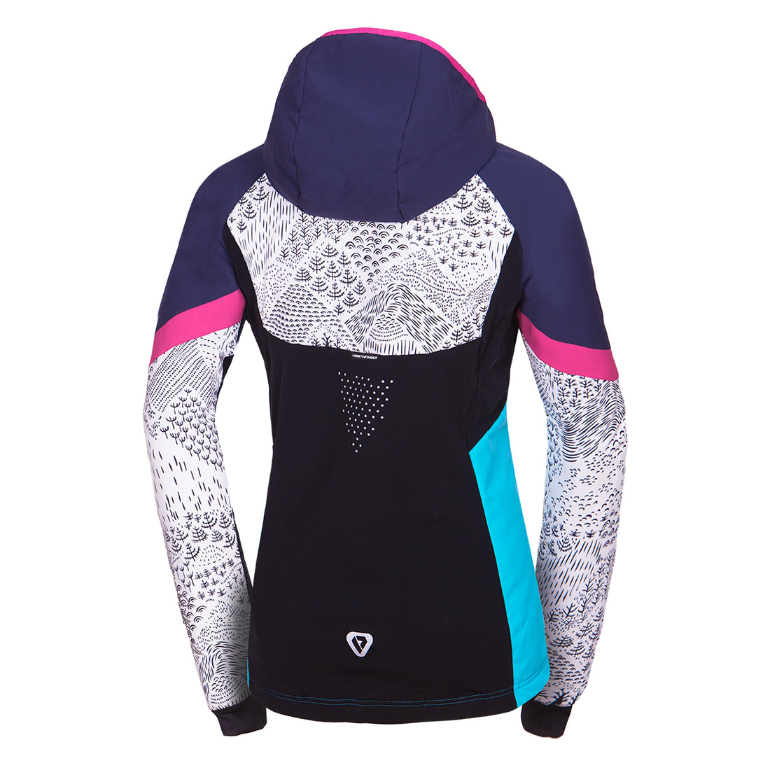 BU-48072SKP women´s ski-touring jacket thermal padded Primaloft down blend  ROHACE