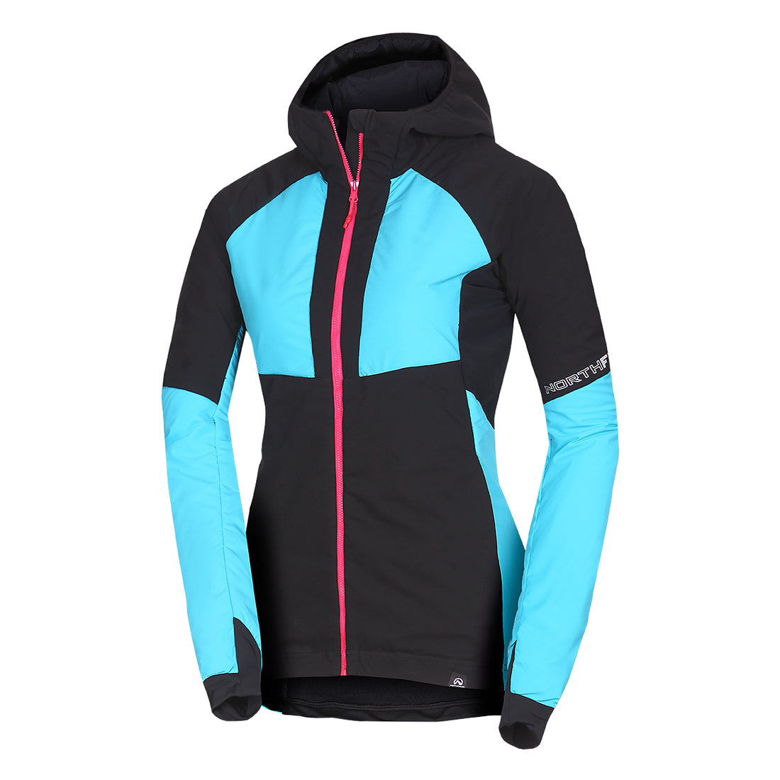 BU-48073SKP women's ski-touring jacket thermal padded Primaloft® Gold ROHACE