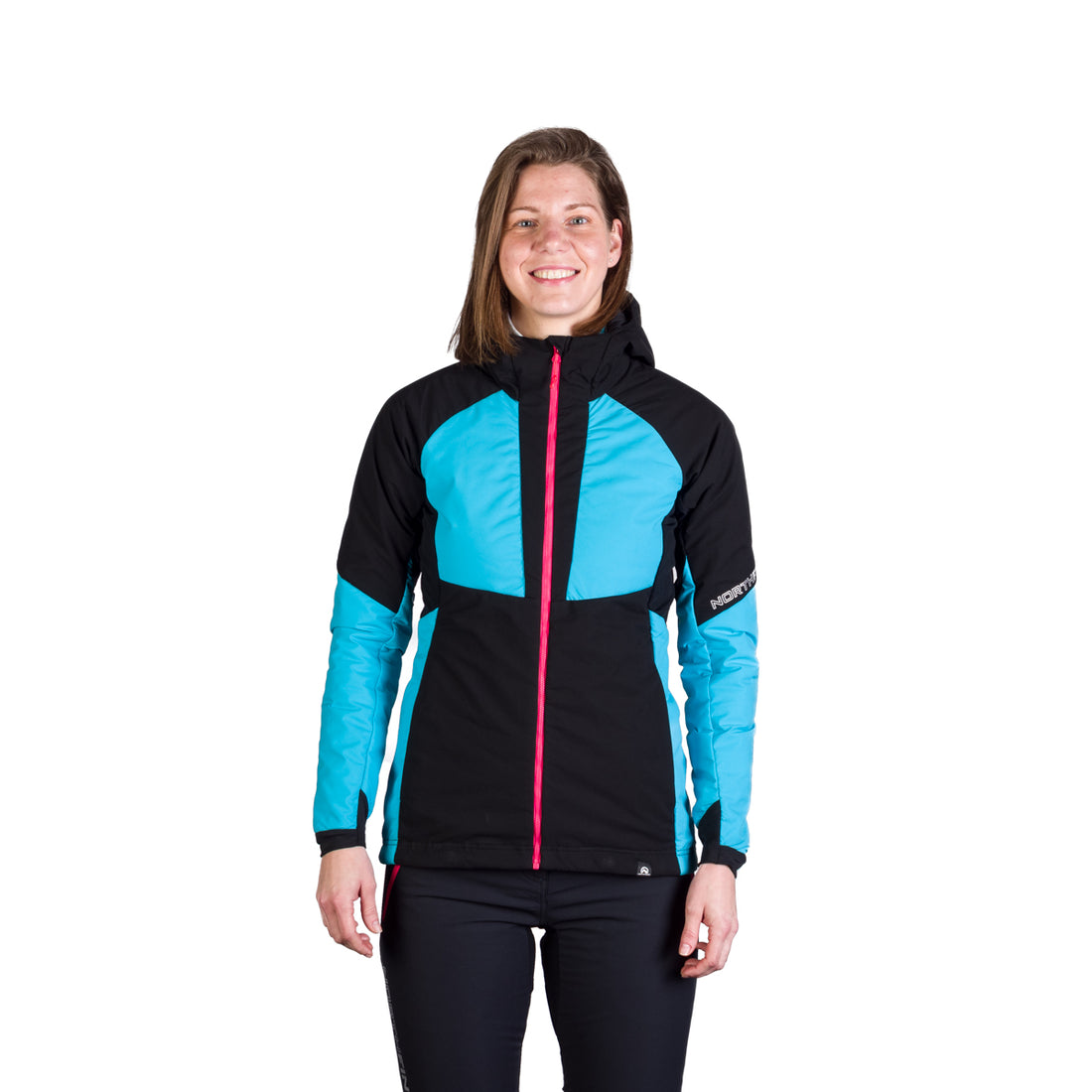 BU-48073SKP women's ski-touring jacket thermal padded Primaloft® Gold ROHACE
