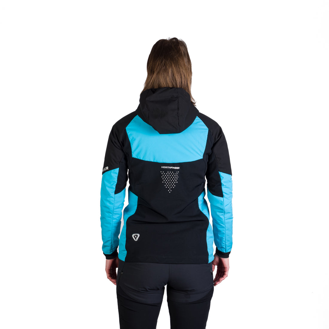 BU-48073SKP women's ski-touring jacket thermal padded Primaloft® Gold ROHACE