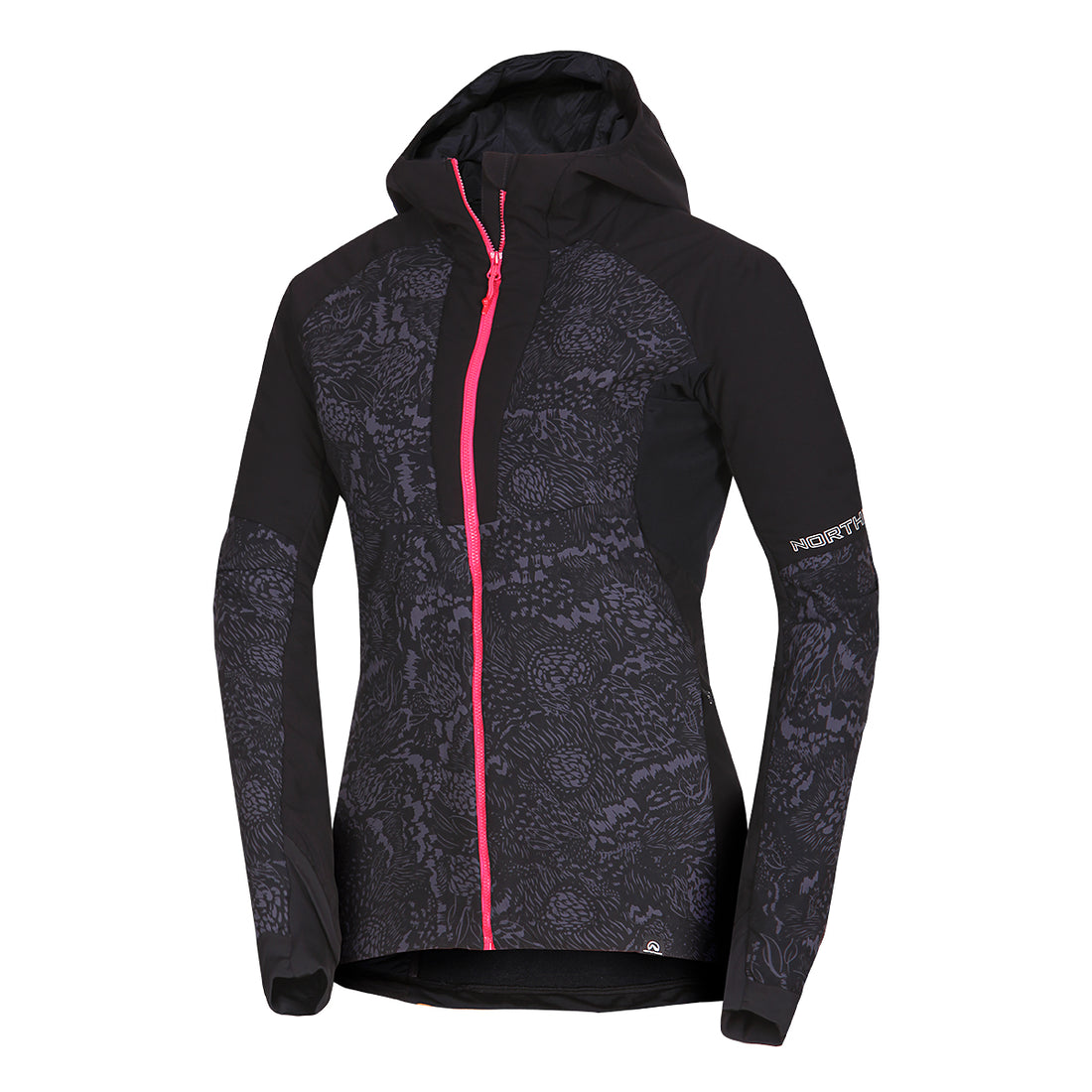 BU-48073SKP women's ski-touring jacket thermal padded Primaloft® Gold ROHACE