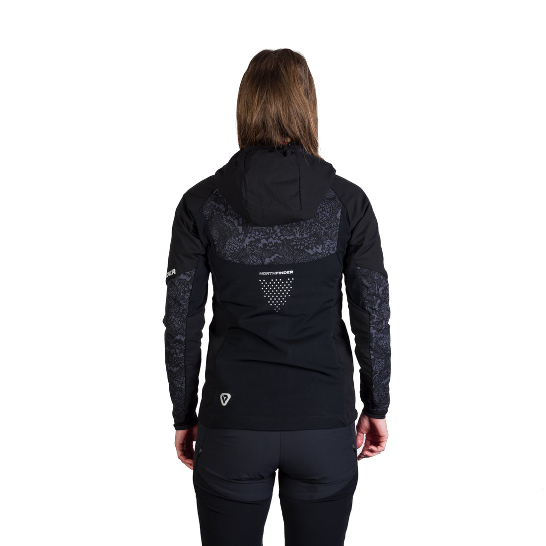 BU-48073SKP women's ski-touring jacket thermal padded Primaloft® Gold ROHACE