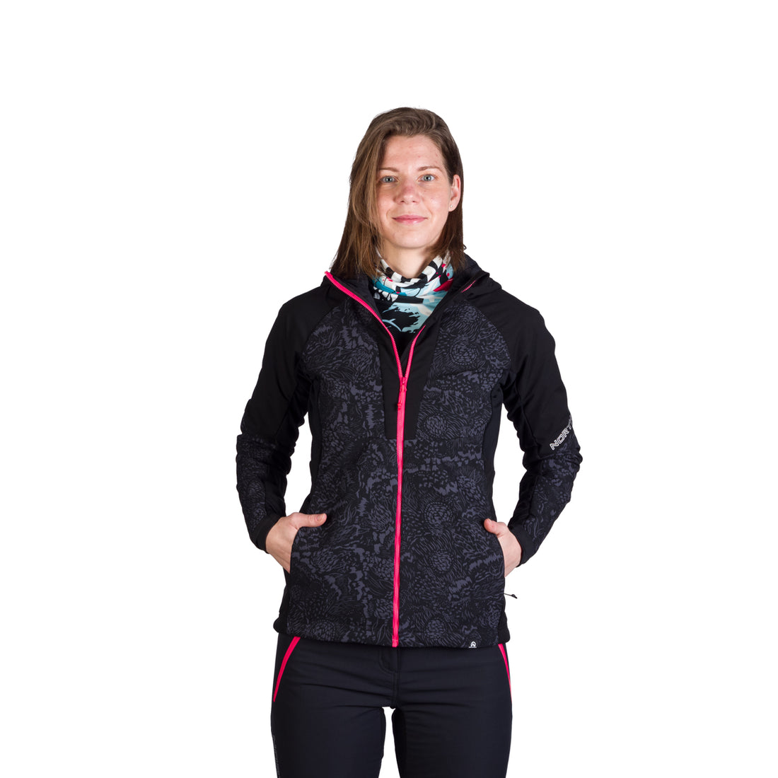 BU-48073SKP women's ski-touring jacket thermal padded Primaloft® Gold ROHACE