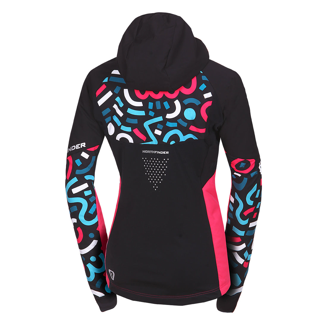 BU-48073SKP women's ski-touring jacket thermal padded Primaloft® Gold ROHACE