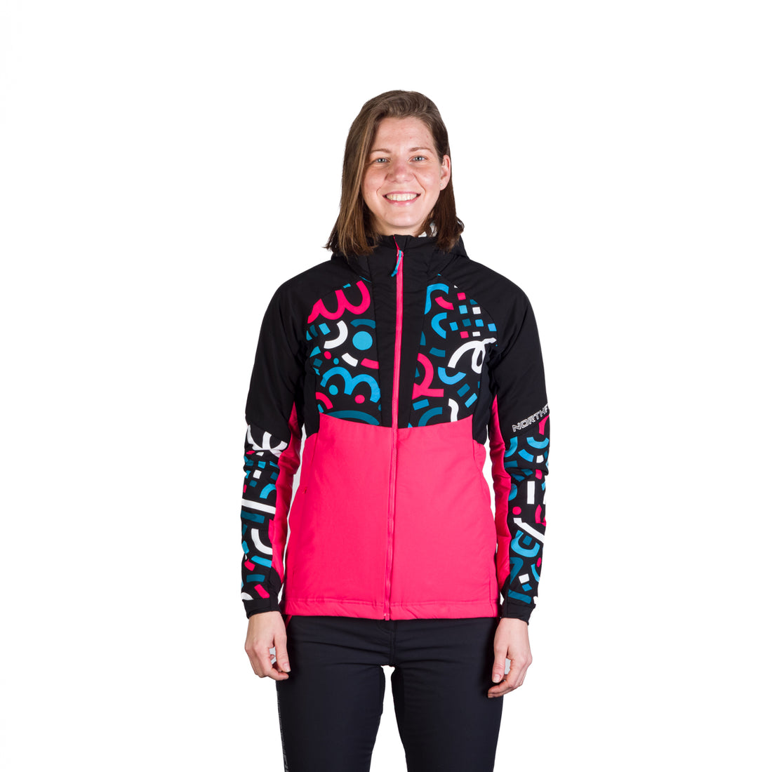 BU-48073SKP women's ski-touring jacket thermal padded Primaloft® Gold ROHACE