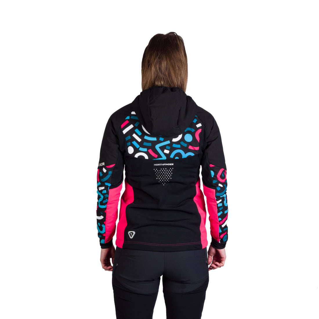 BU-48073SKP women's ski-touring jacket thermal padded Primaloft® Gold ROHACE