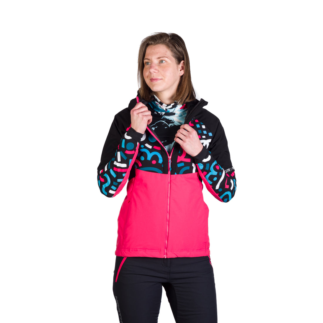 BU-48073SKP women's ski-touring jacket thermal padded Primaloft® Gold ROHACE