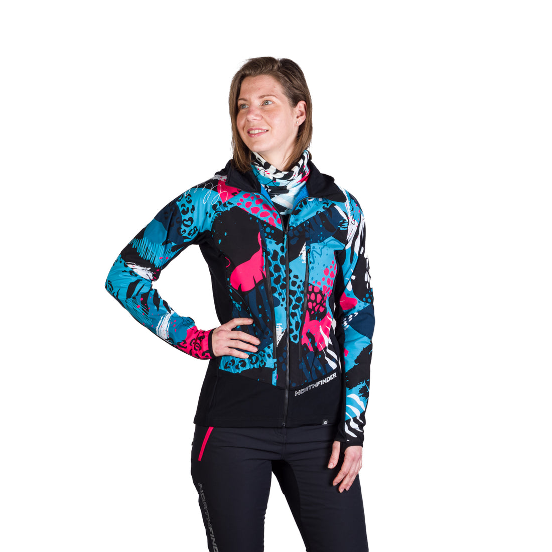BU-48102SKP women's ski-touring active jacket Polartec® Alpha Direct 2L KRIZNA