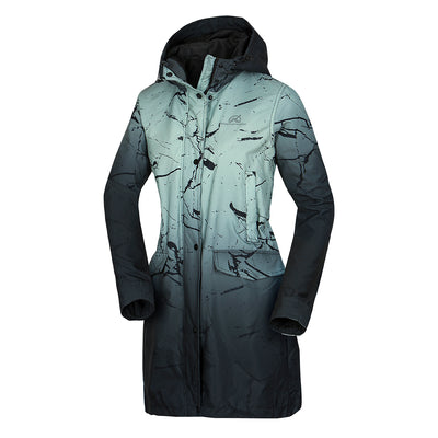 BU-4877SP Women's 2 layer printed jacket ZORA