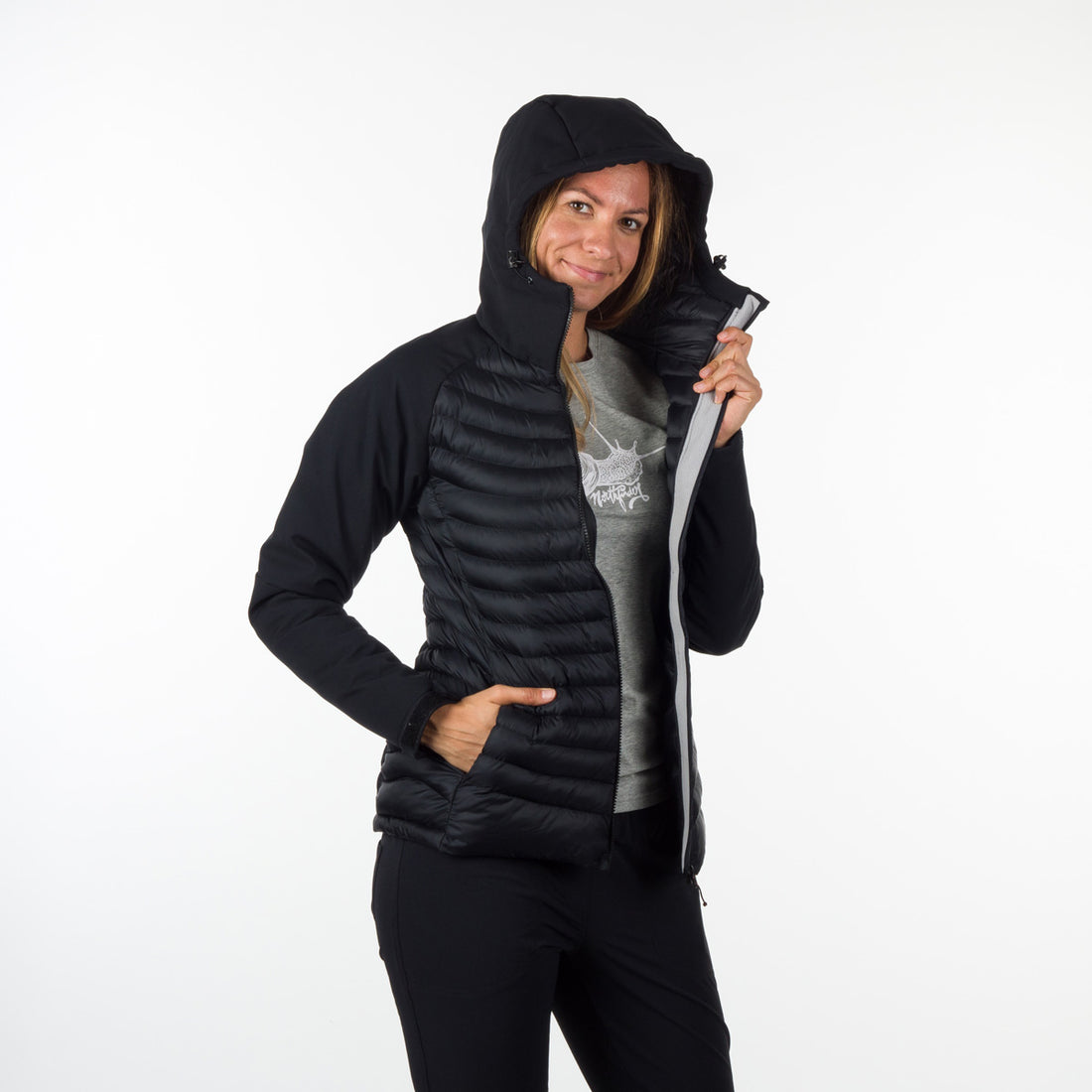 BU-4900OR women's outdoor jacket softshell protect face 3l JULIANNE