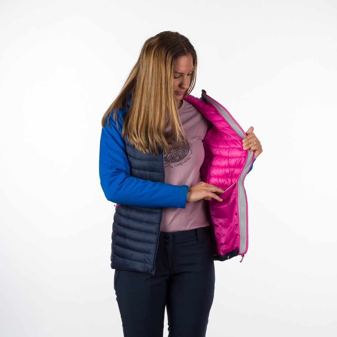 BU-4900OR women's outdoor jacket softshell protect face 3l JULIANNE
