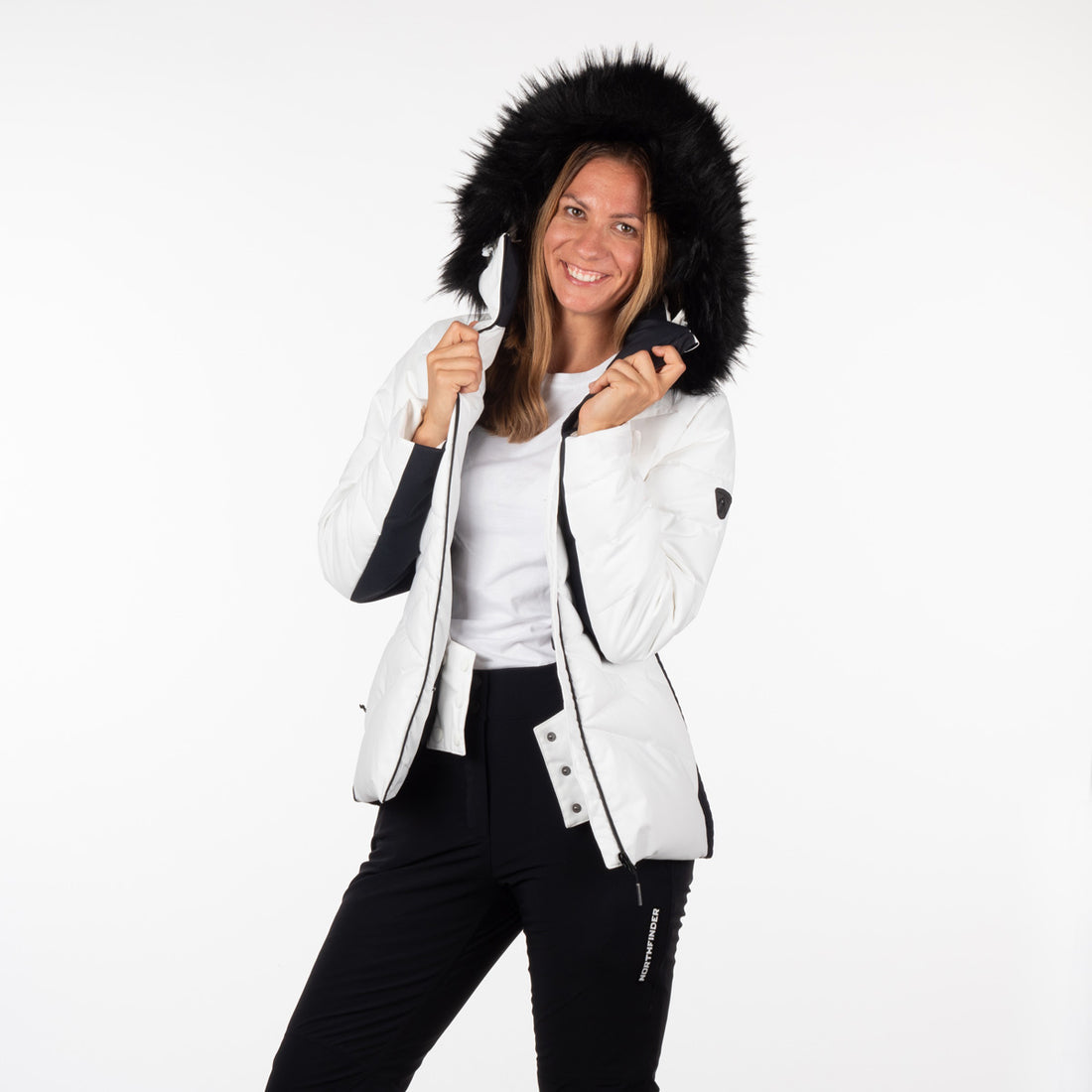 BU-4921SNW women's ski trend jacket insulated full pack KENNEDI