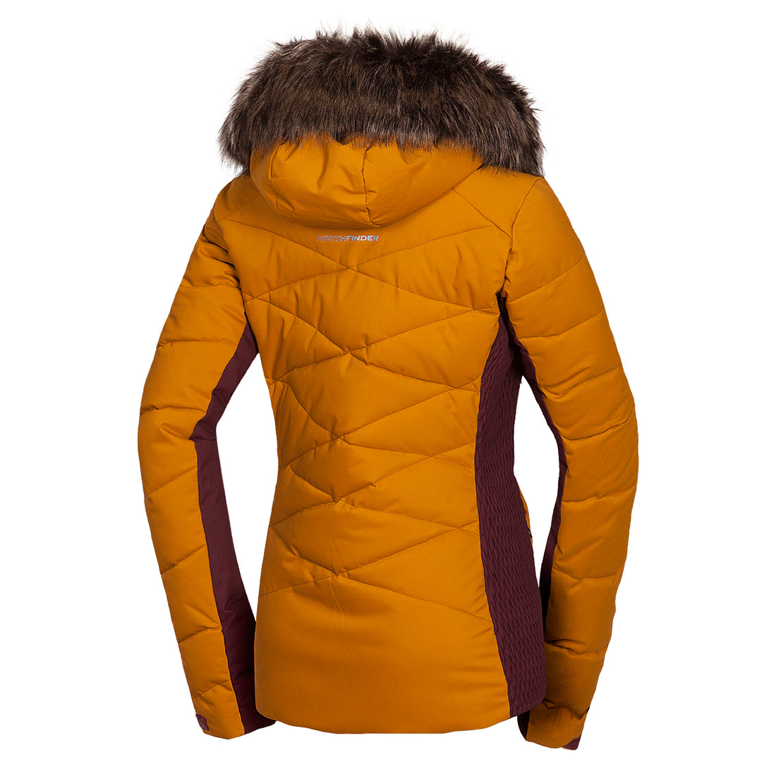 BU-4921SNW women's ski trend jacket insulated full pack KENNEDI