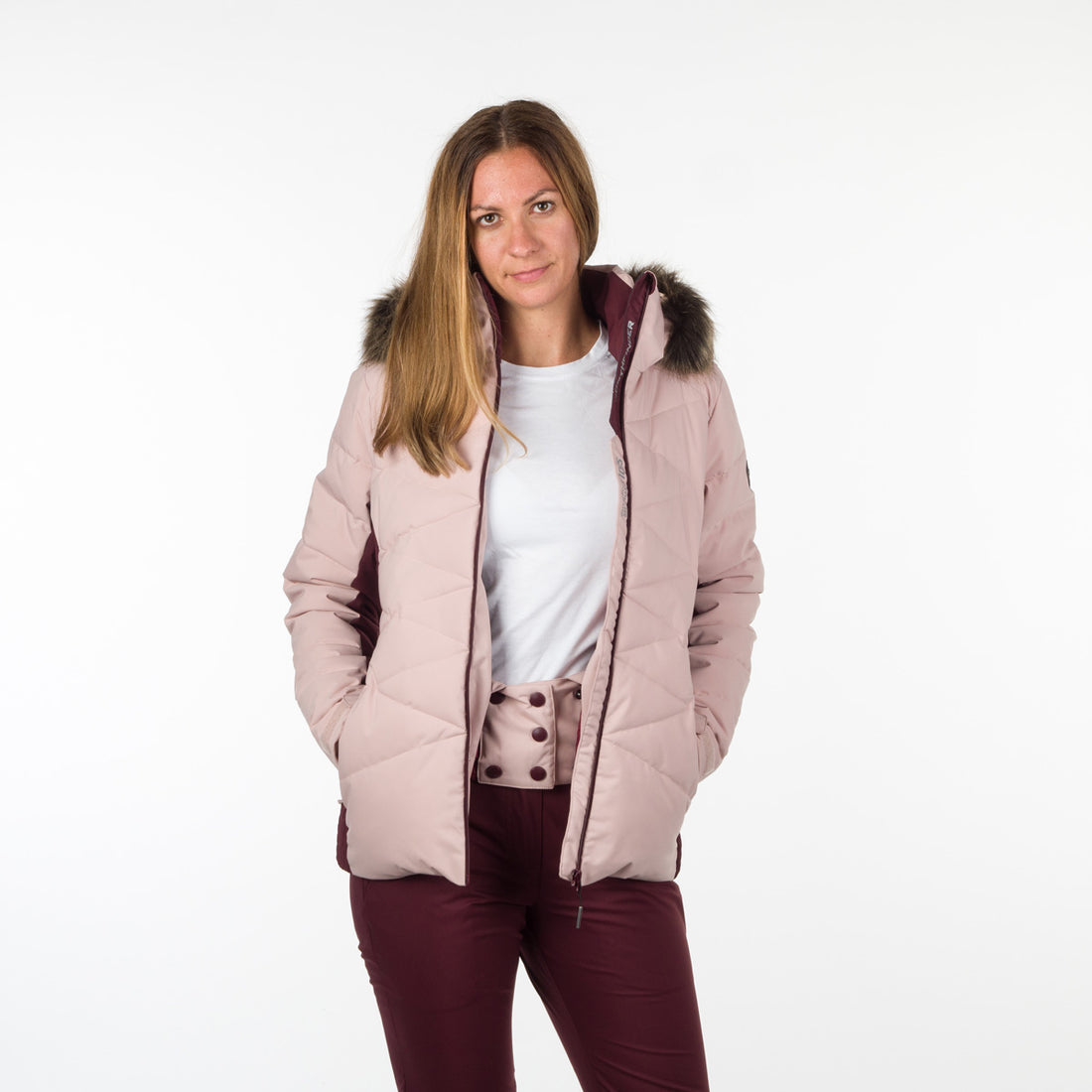 BU-4921SNW women's ski trend jacket insulated full pack KENNEDI