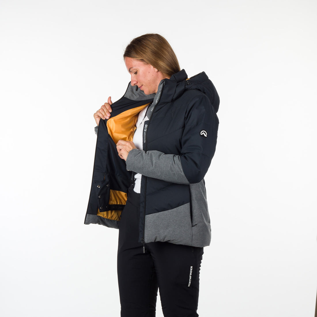 BU-4922SNW women's ski trend jacket insulated JILLIAN