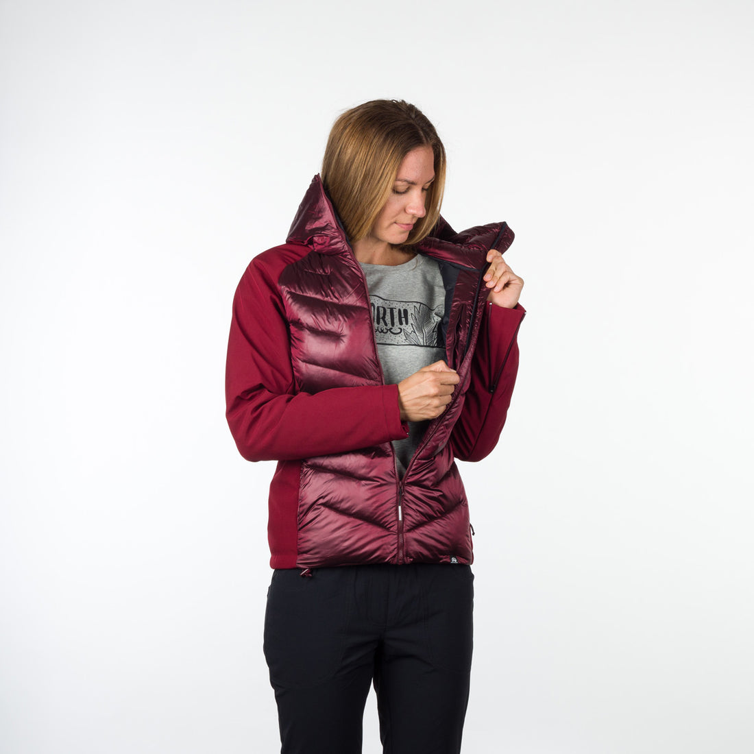 BU-4931SP women's street jacket combination with softshell LORELEI
