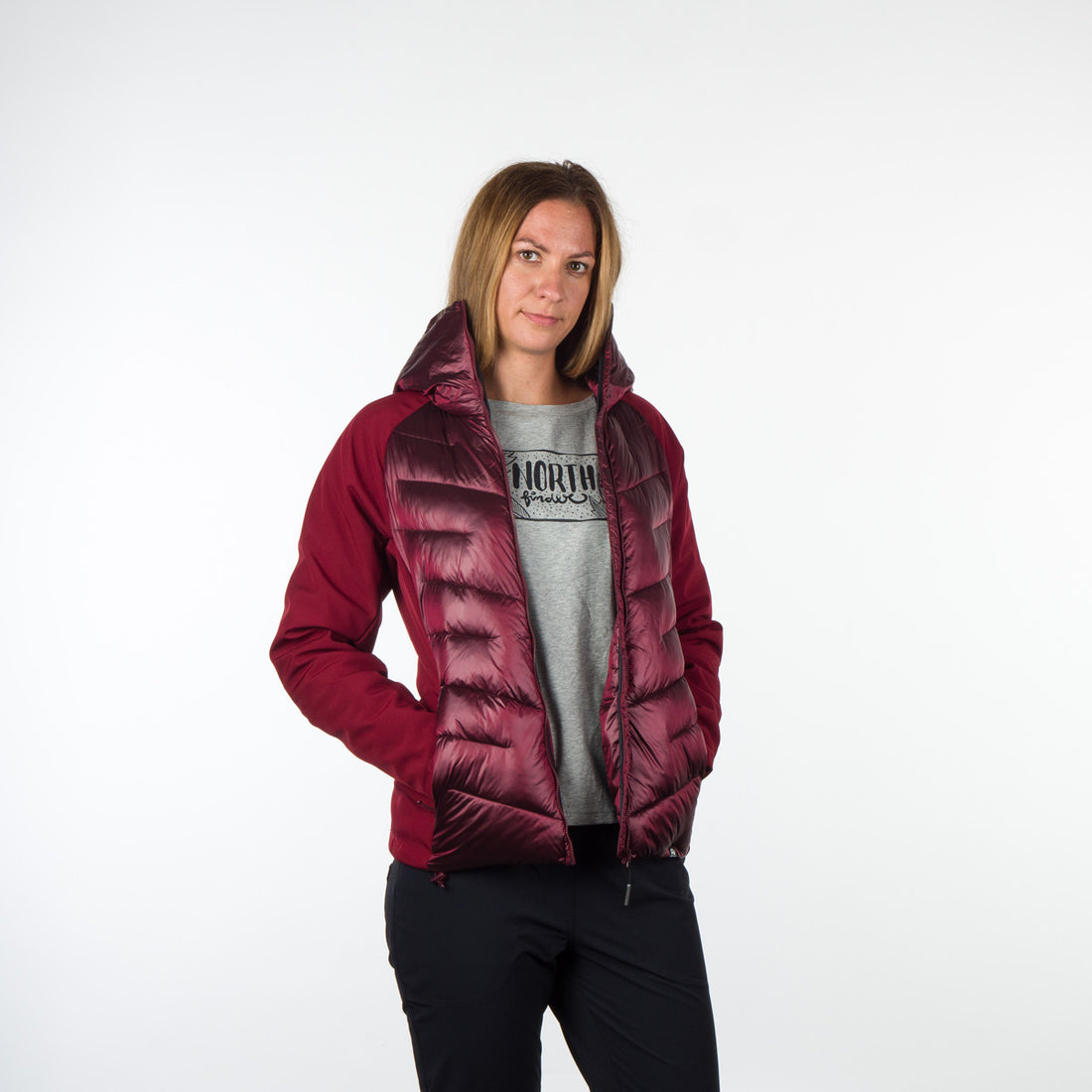 BU-4931SP women's street jacket combination with softshell LORELEI
