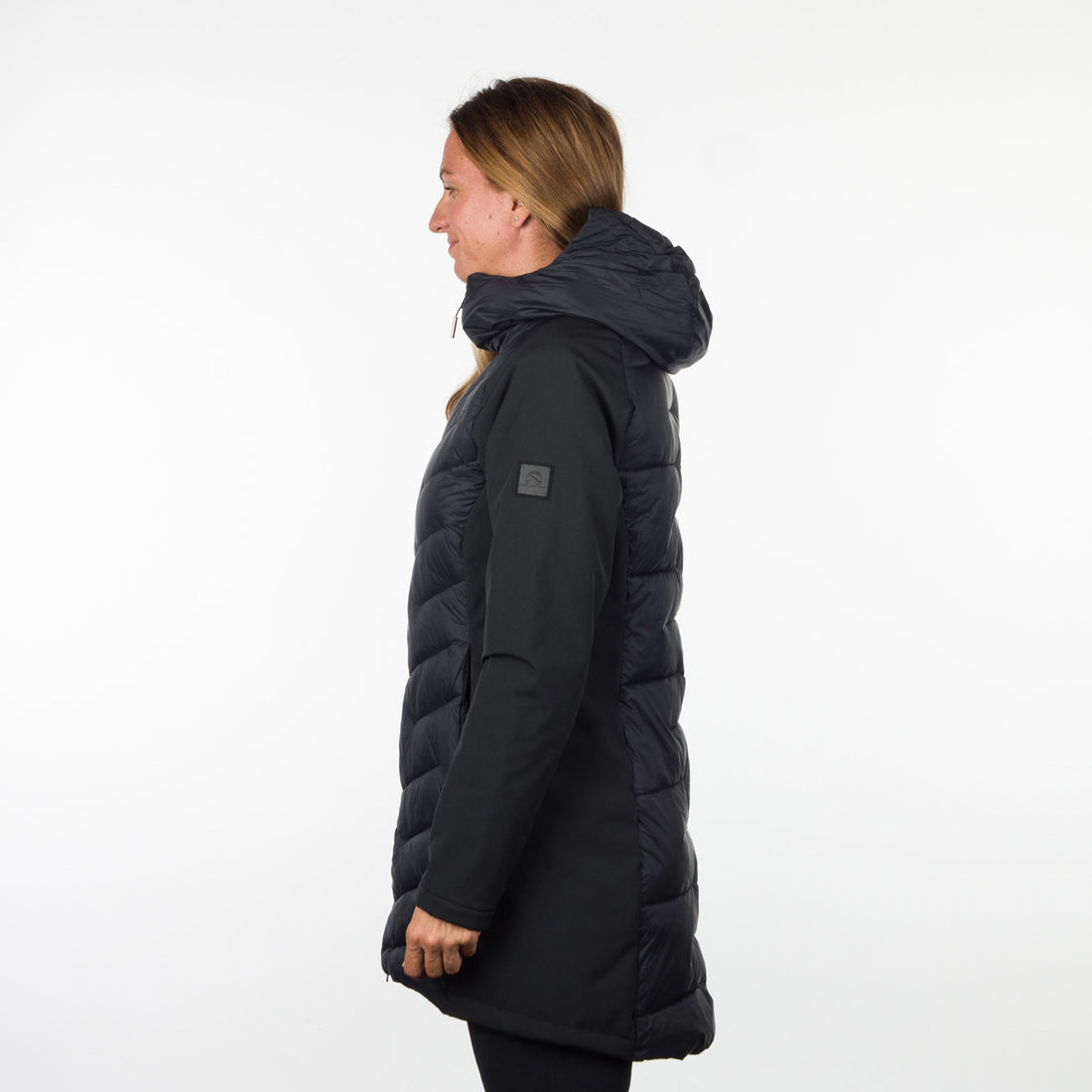 BU-4932SP women's insulated jacket combination with softshell long REYNA