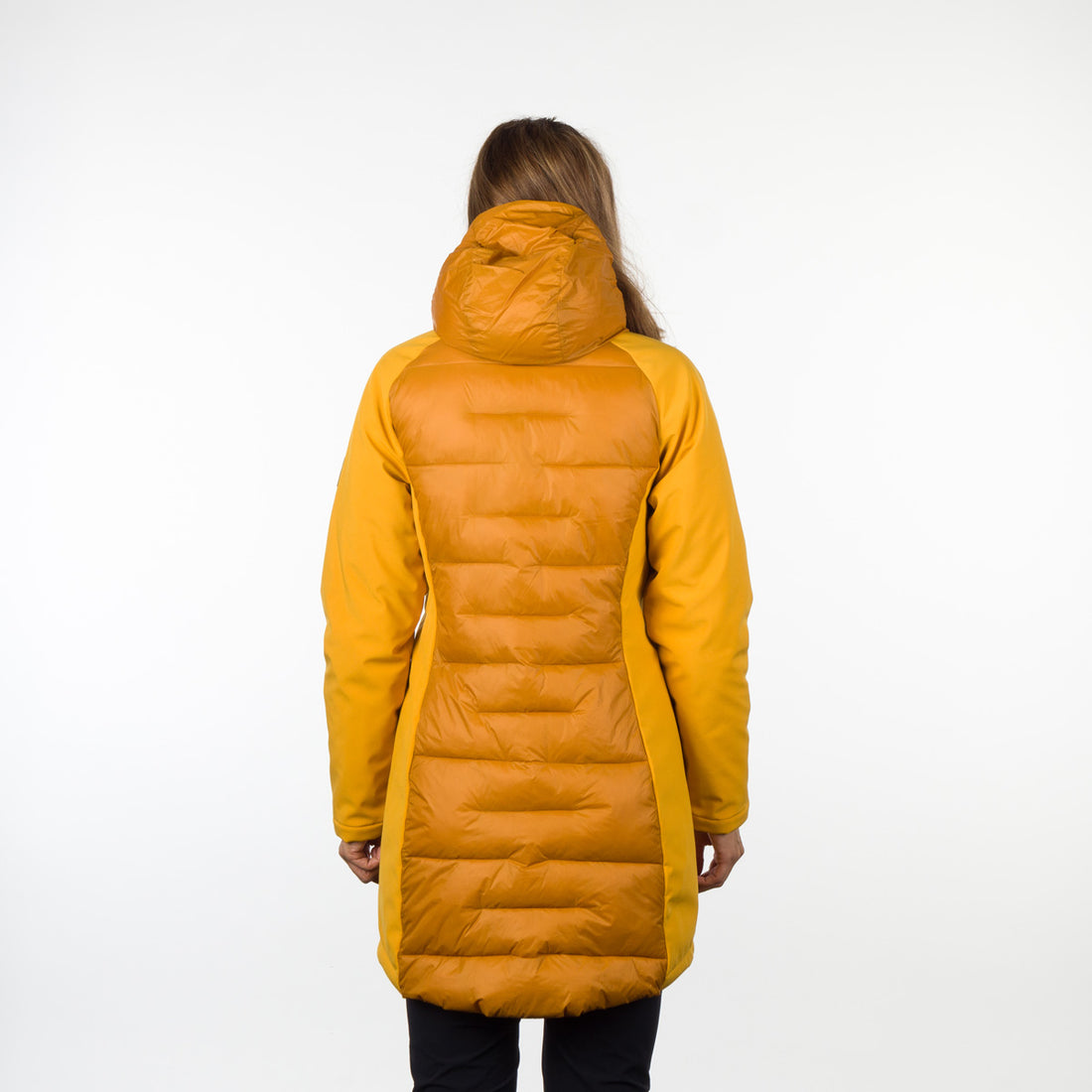 BU-4932SP women's insulated jacket combination with softshell long REYNA