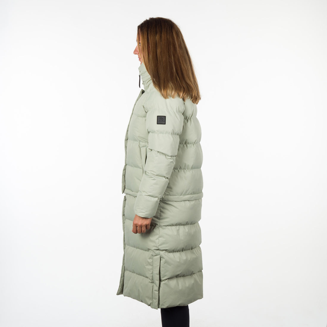BU-4934SP women's like down jacket with detachable part CASSIDY