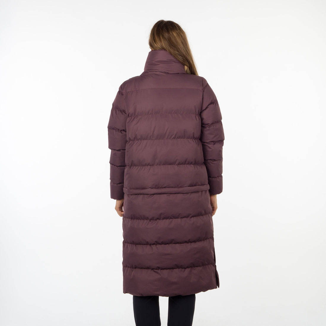 BU-4934SP women's like down jacket with detachable part CASSIDY