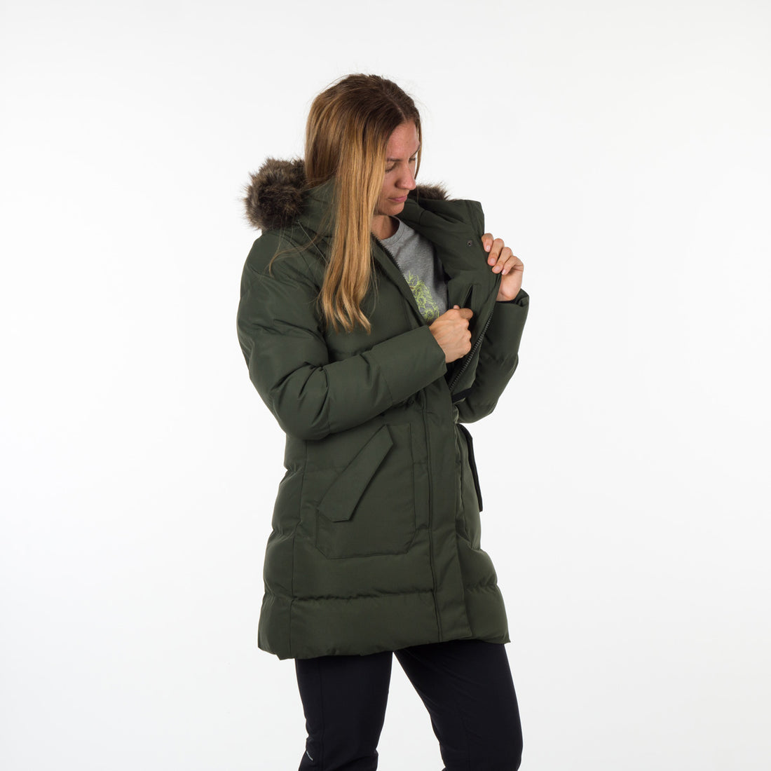 BU-4938SP women's sport insulated jacket LACEY