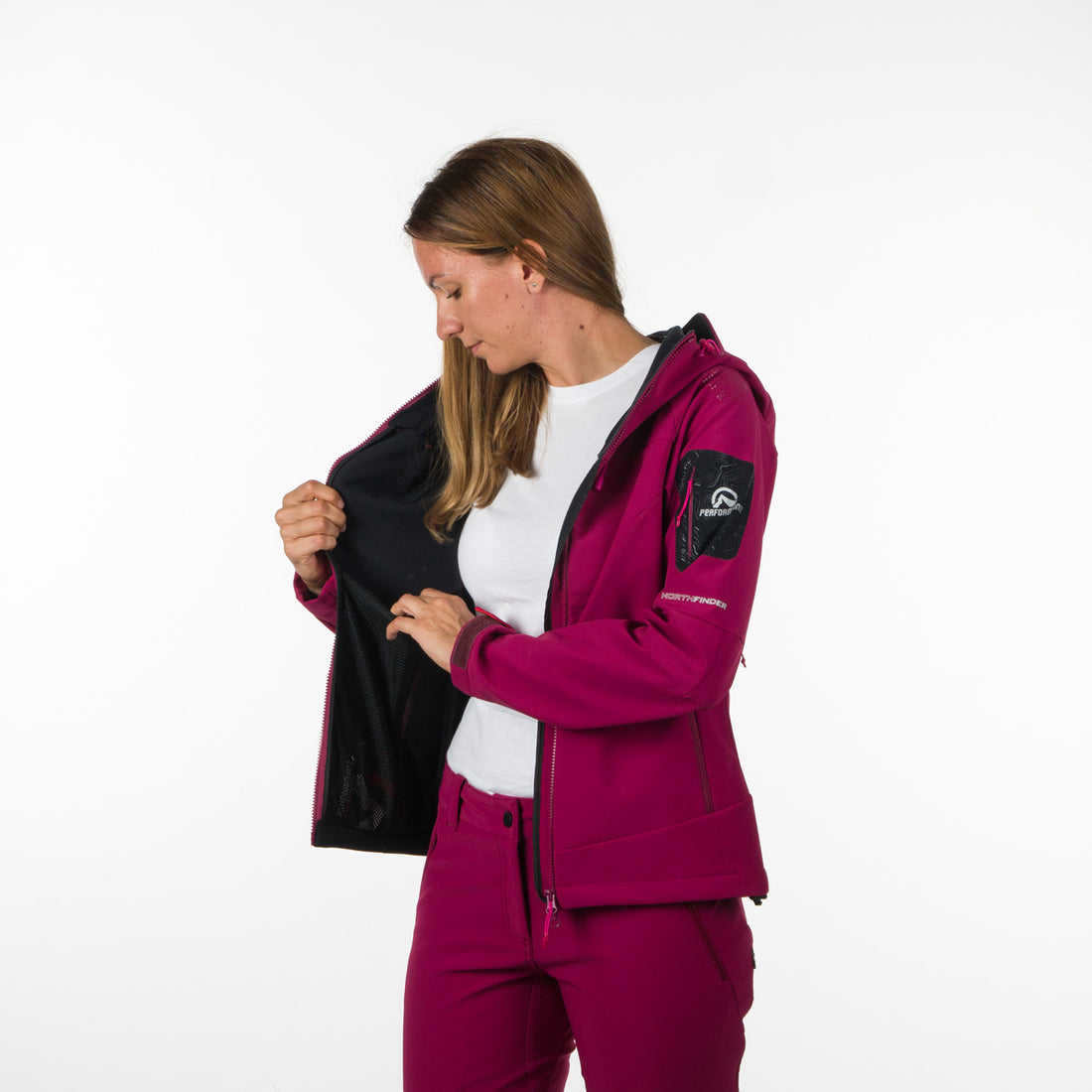 BU-4947PRO women's jacket stretch softshell OSTRA