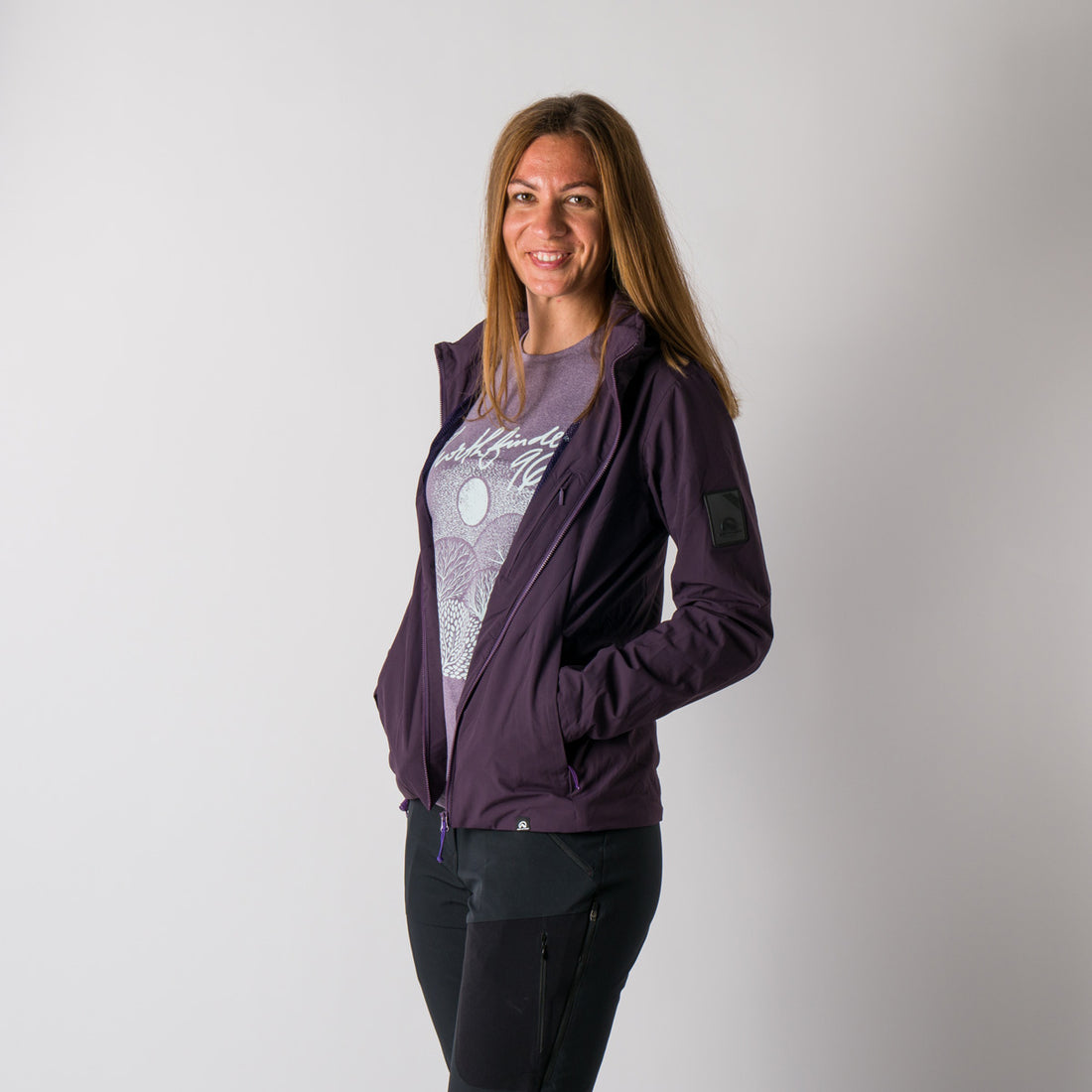 BU-4982OR women's lightweight jacket active urban 2l	 SARAI