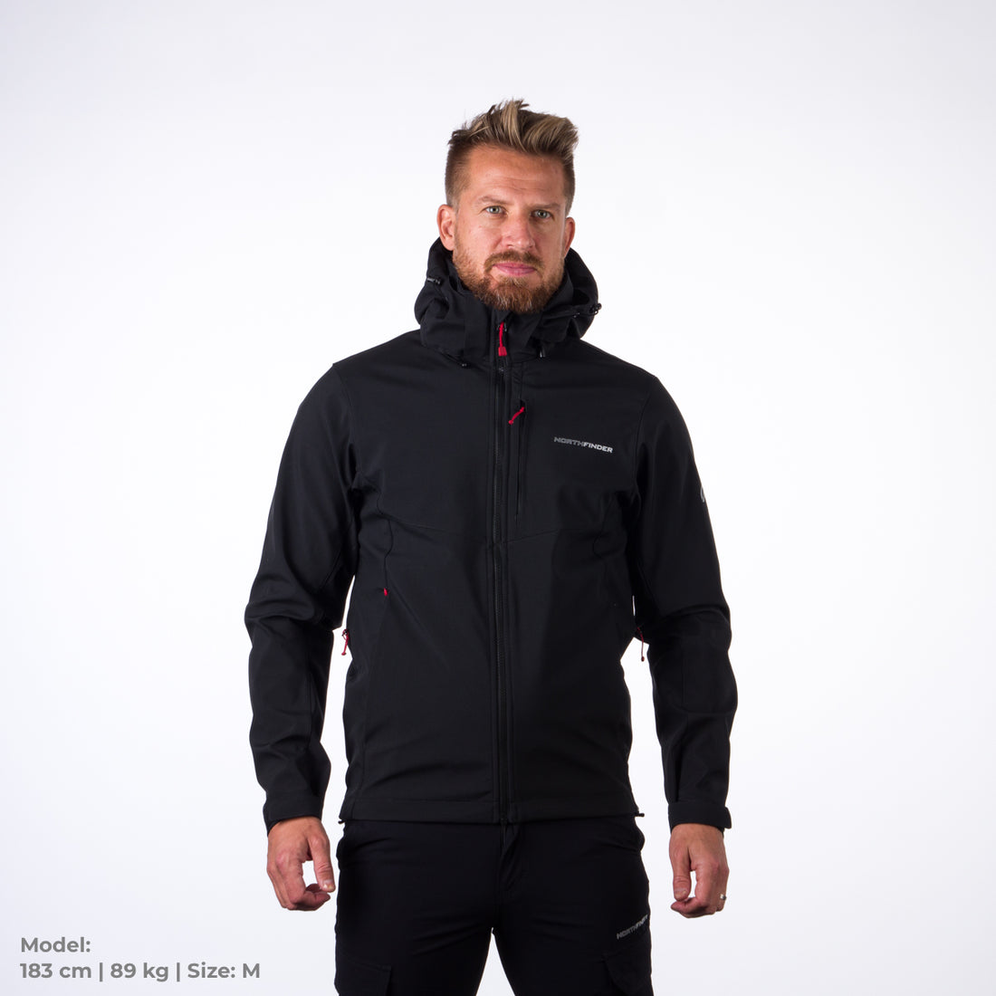 BU-5003OR men's softshell jacket outdoor MARQUIS