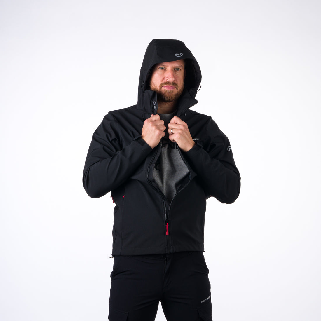BU-5003OR men's softshell jacket outdoor MARQUIS