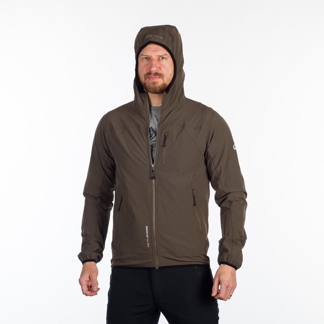 BU-5004OR men's softshell jacket active CASE