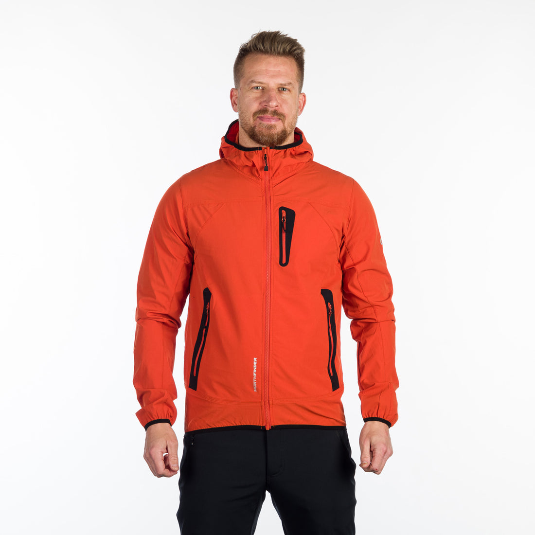 BU-5004OR men's softshell jacket active CASE