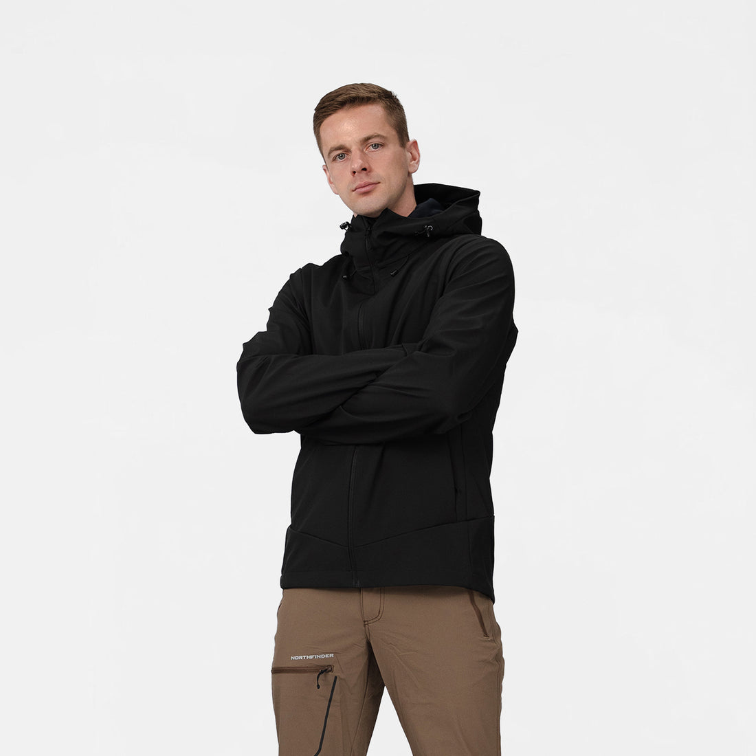 BU-50061OR men's softshell jacket 3L MARQUIS