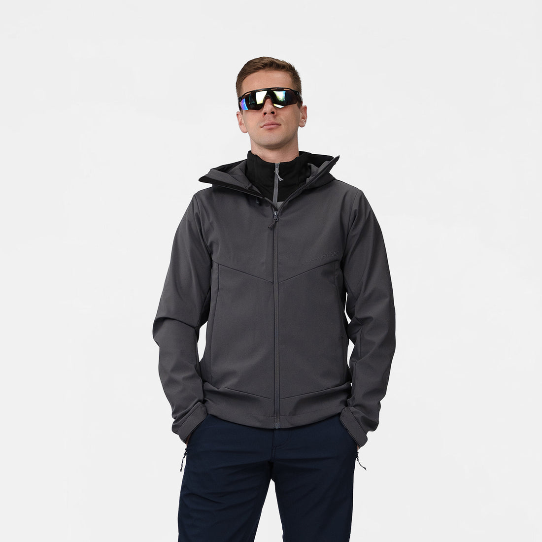 BU-50061OR men's softshell jacket 3L MARQUIS