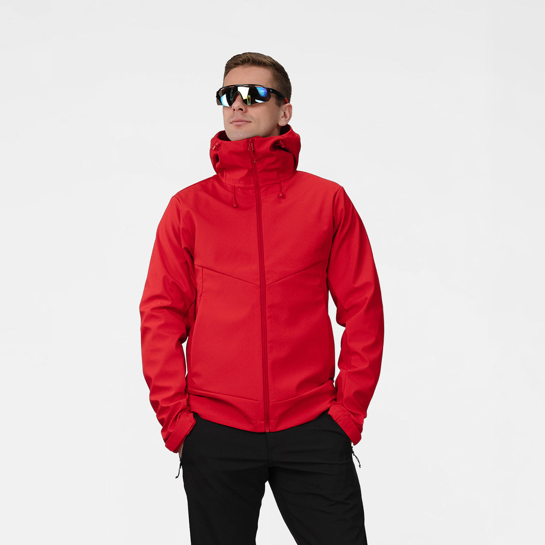 BU-50061OR men's softshell jacket 3L MARQUIS