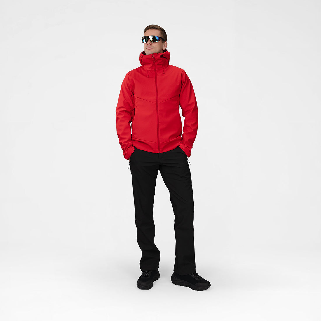 BU-50061OR men's softshell jacket 3L MARQUIS