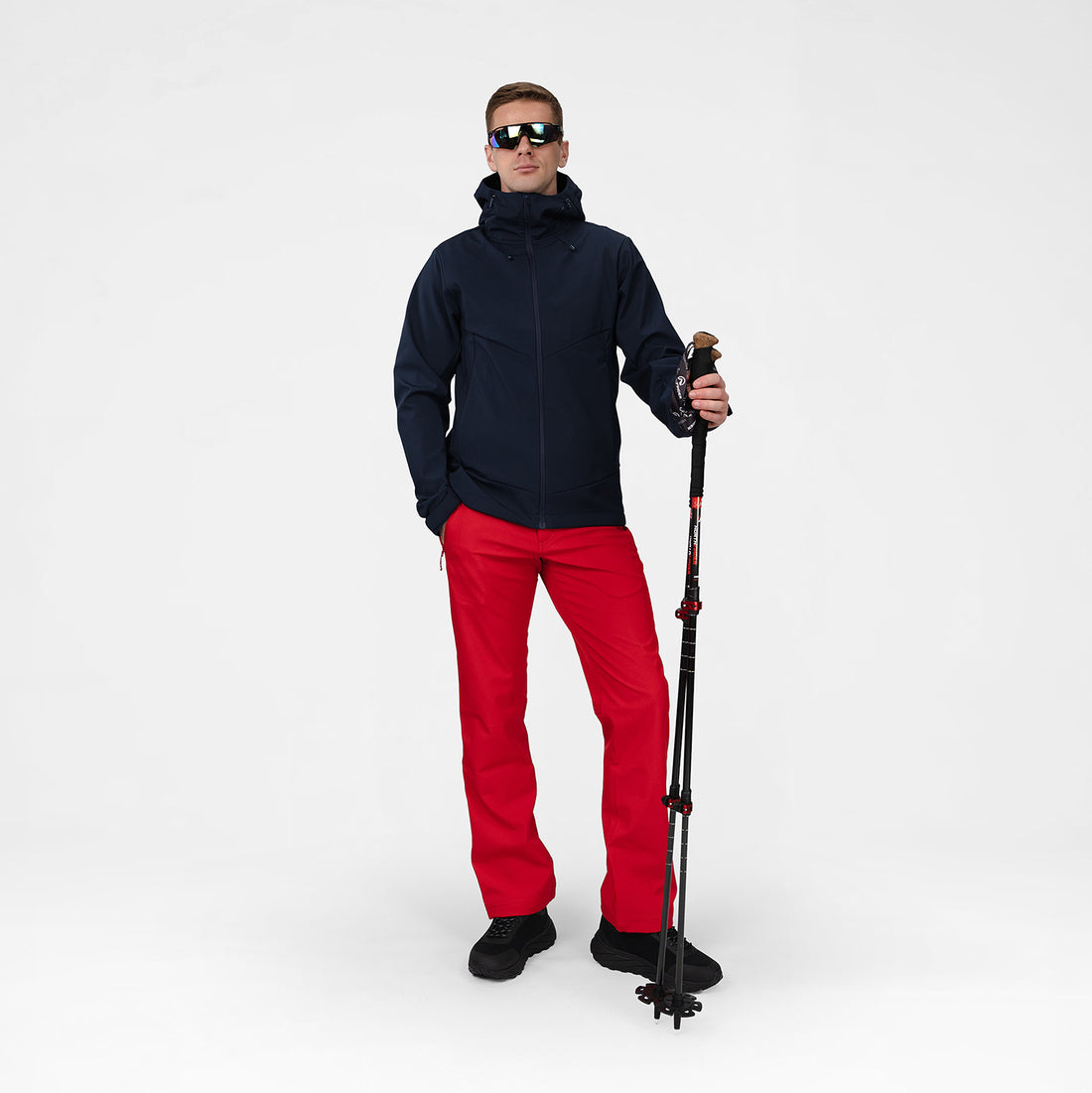 BU-50061OR men's softshell jacket 3L MARQUIS