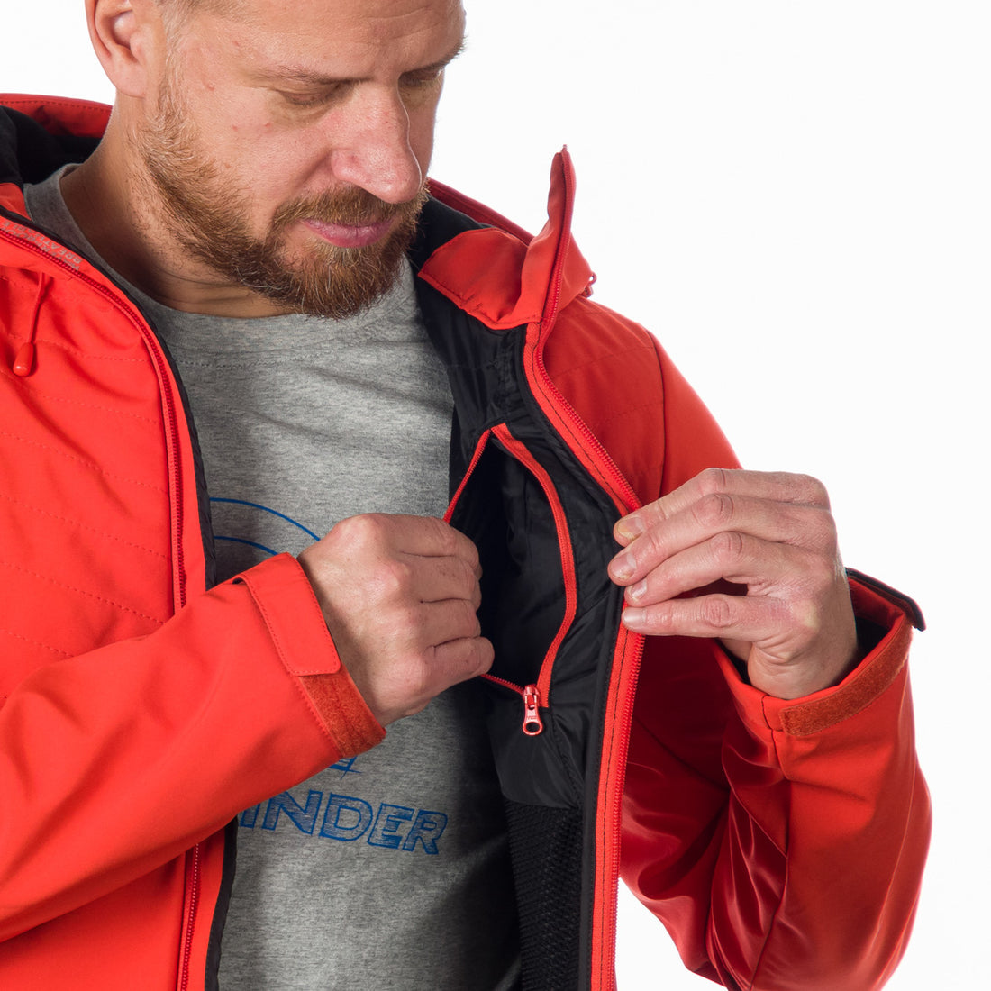 BU-5006OR men's winter softshell 3l MARQUIS