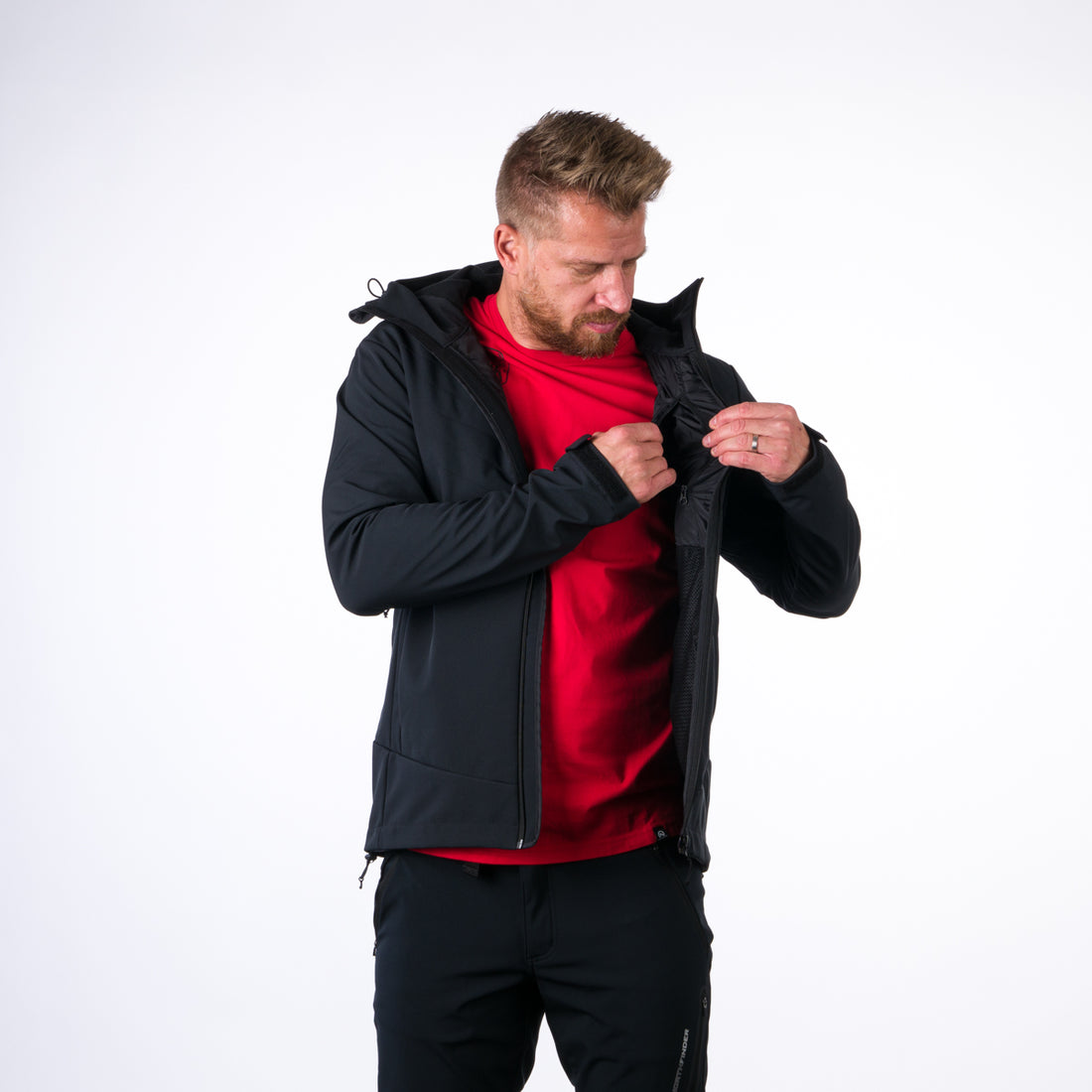 BU-5006OR men's winter softshell 3l MARQUIS