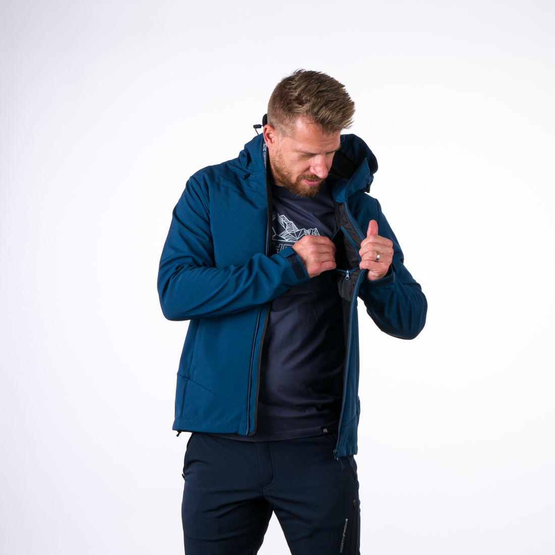 BU-5006OR men's winter softshell 3l MARQUIS