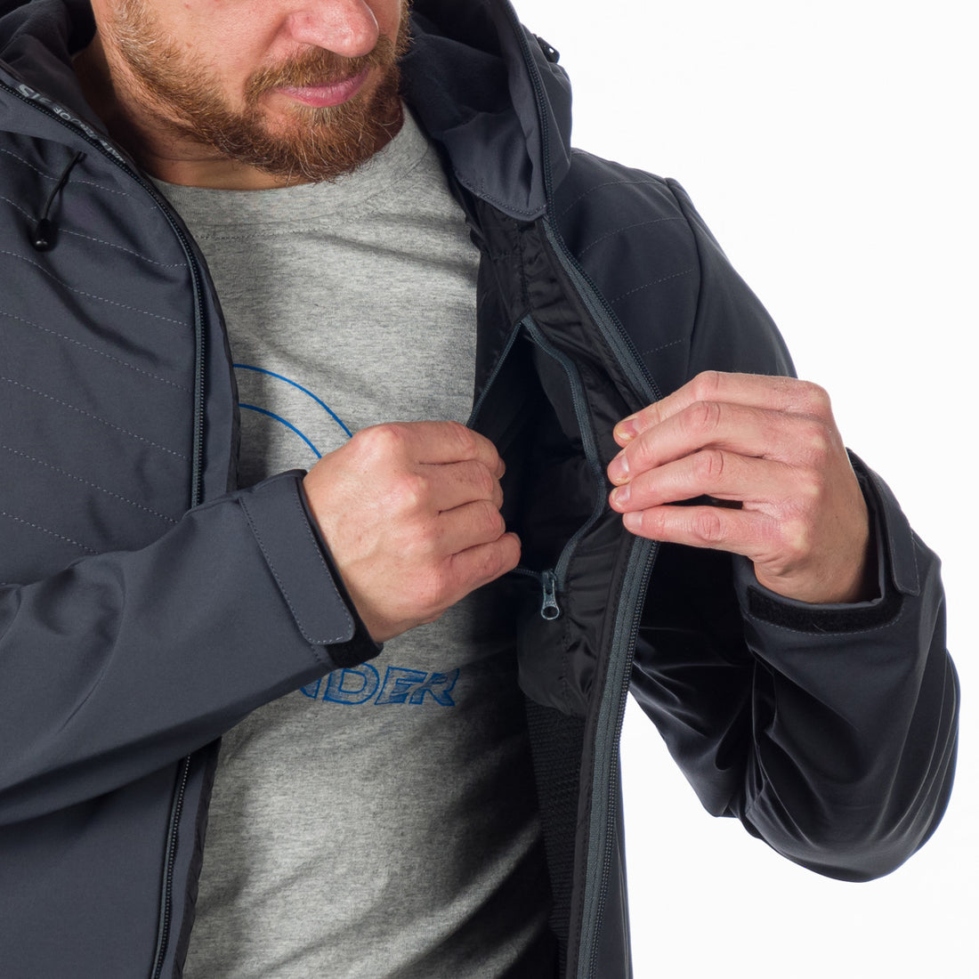 BU-5006OR men's winter softshell 3l MARQUIS