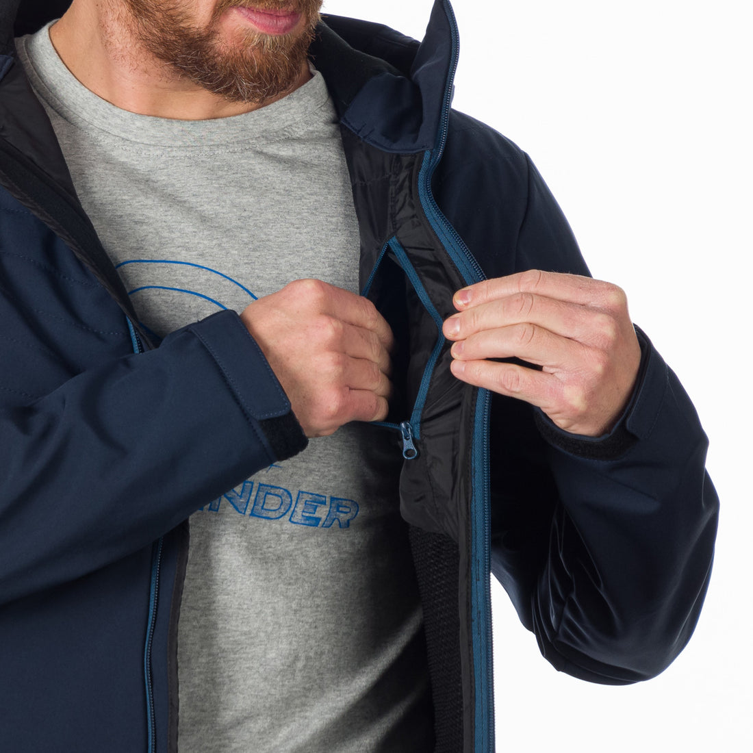 BU-5006OR men's winter softshell 3l MARQUIS