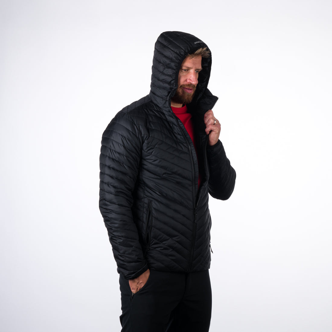 BU-5007OR men's winter lightweight jacket VALTER