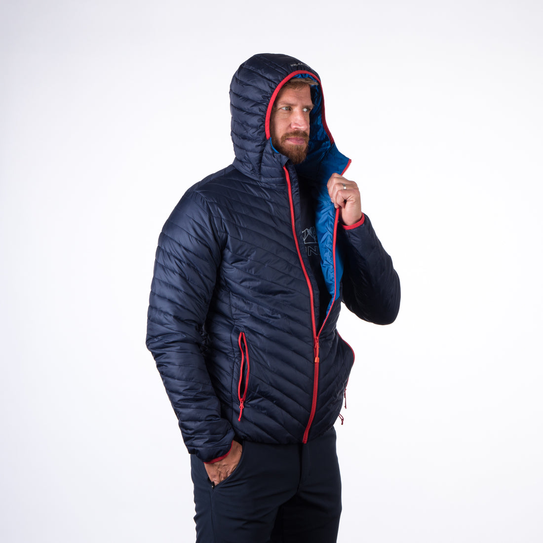 BU-5007OR men's winter lightweight jacket VALTER