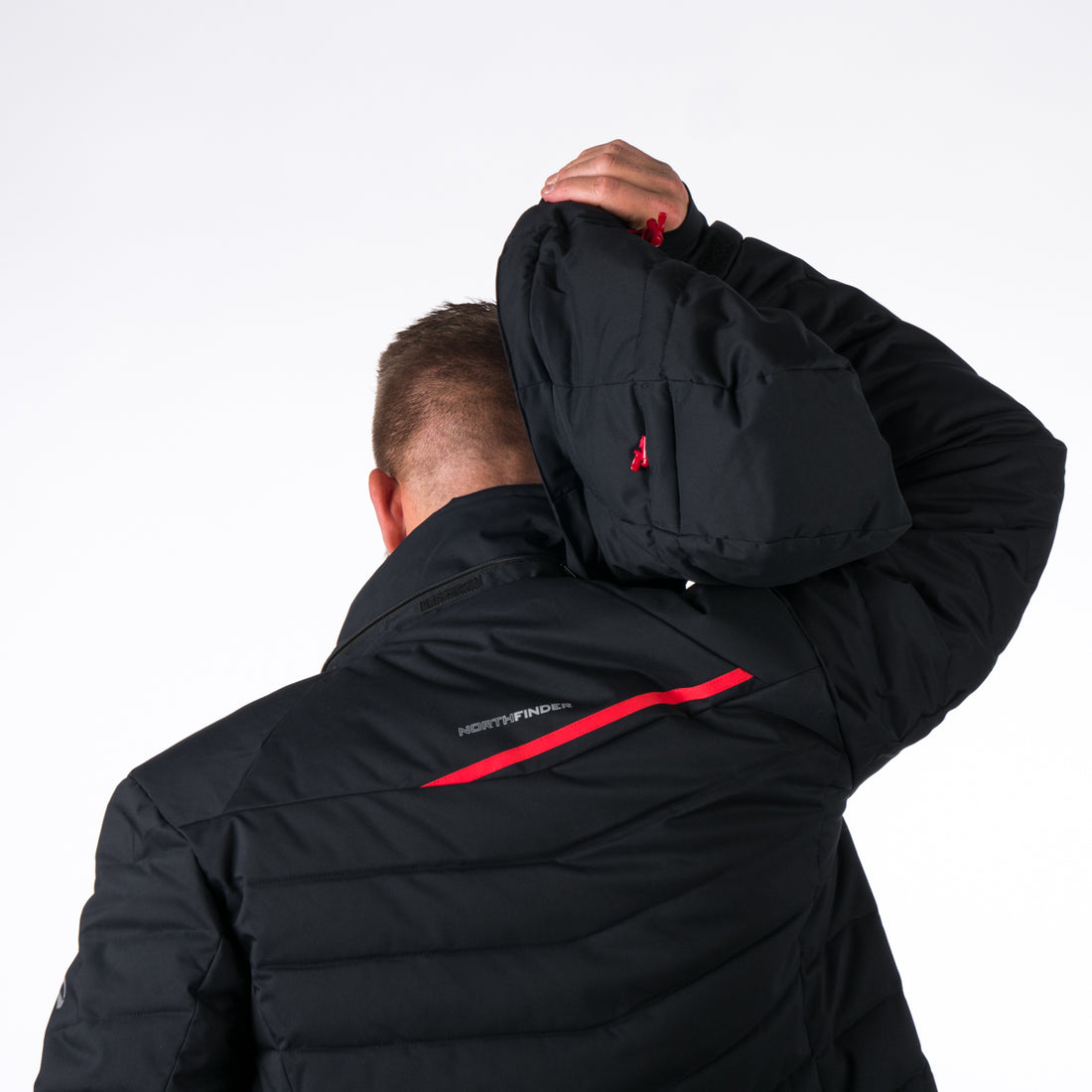 BU-5008SNW men's ski jacket insulated MAJOR
